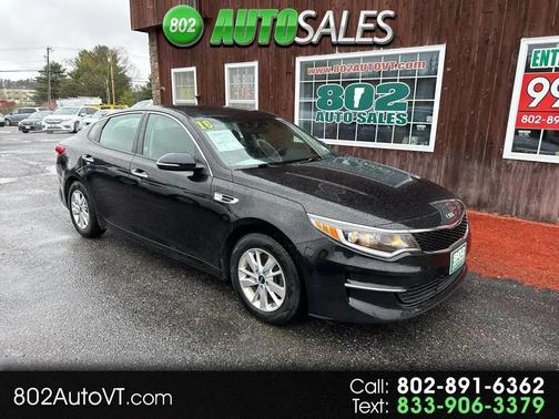 Ebony Black 2016 Kia Optima LX
