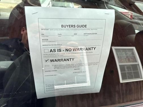2020 Kia Forte LXS
