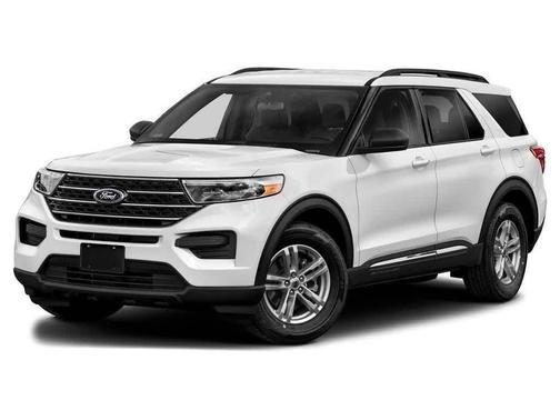 STAR WHITE MET TRI-COAT 2022 Ford Explorer XLT