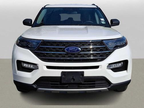 STAR WHITE MET TRI-COAT 2022 Ford Explorer XLT