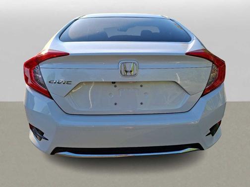Platinum White Pearl 2021 Honda Civic LX