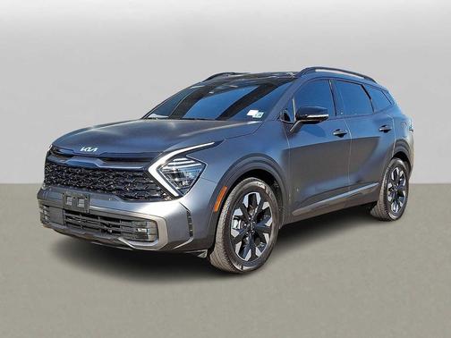 Shadow Matte Gray 2023 Kia Sportage Plug-In Hybrid X-Line Prestige