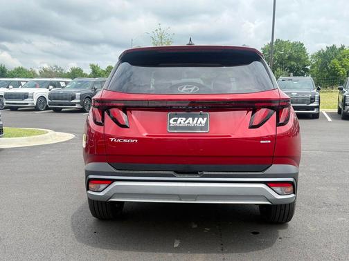 Red 2026 Hyundai TUCSON SEL