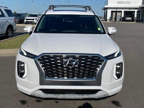 White 2021 Hyundai PALISADE Limited