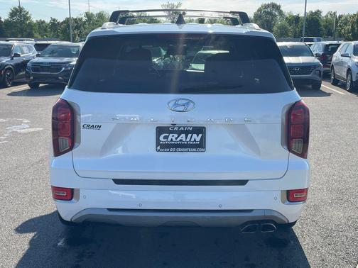 White 2021 Hyundai PALISADE Limited