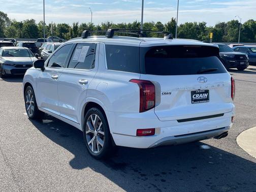 White 2021 Hyundai PALISADE Limited
