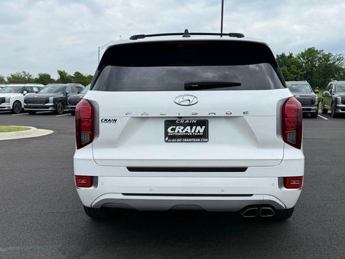 White 2021 Hyundai PALISADE Limited