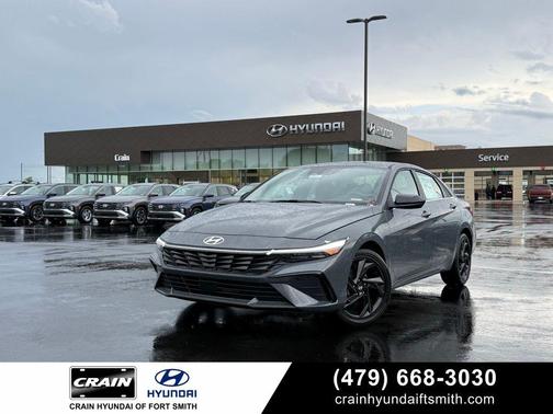 Gray 2026 Hyundai ELANTRA Sport