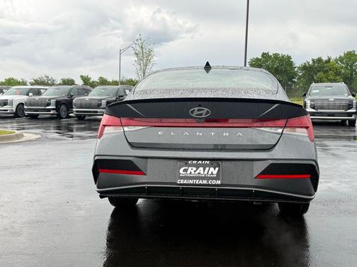 Gray 2026 Hyundai ELANTRA Sport