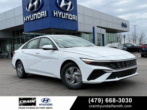 White 2026 Hyundai ELANTRA SE