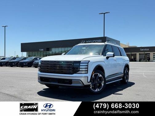 White Pearl 2026 Hyundai Palisade Hybrid Limited