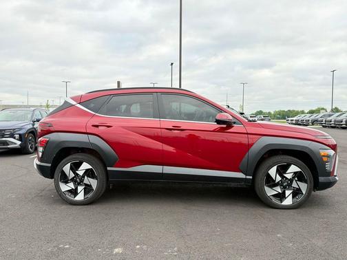 Red Metallic 2024 Hyundai KONA Limited