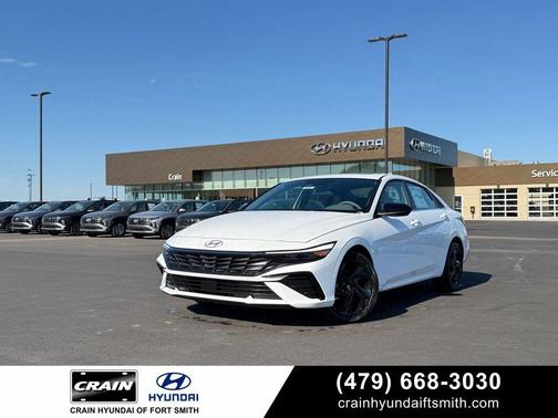 White Pearl 2026 Hyundai ELANTRA Sport