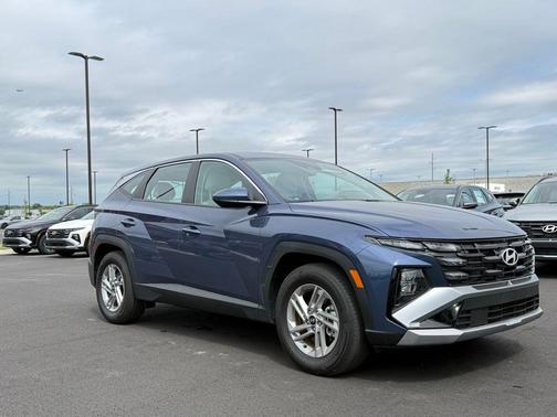 Blue 2025 Hyundai TUCSON SE