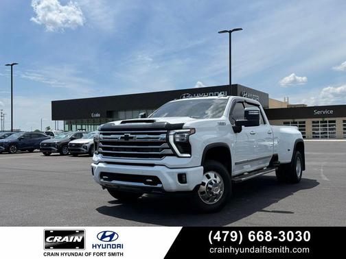 Summit White 2024 Chevrolet Silverado 3500 High Country