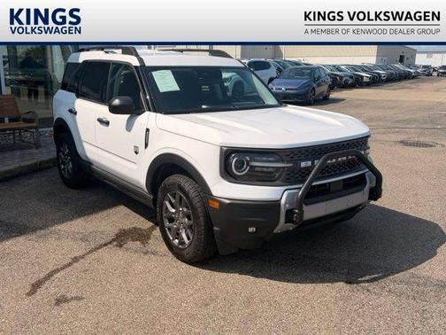 Oxford White 2025 Ford Bronco Sport Big Bend