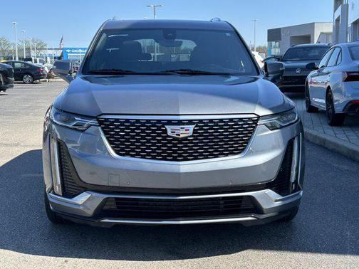Satin Steel Metallic 2021 Cadillac XT6 Premium Luxury AWD