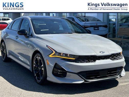 Wolf Gray 2021 Kia K5 GT-Line