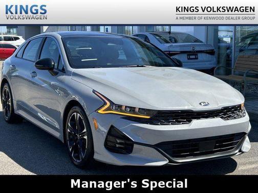 Wolf Gray 2021 Kia K5 GT-Line