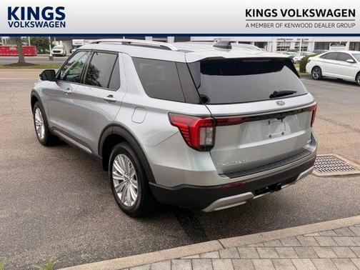 Silver Metallic 2025 Ford Explorer Platinum