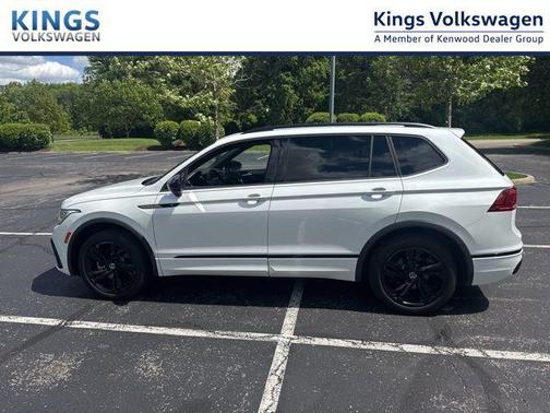 Opal White 2024 Volkswagen Tiguan 2.0T SE R-Line Black
