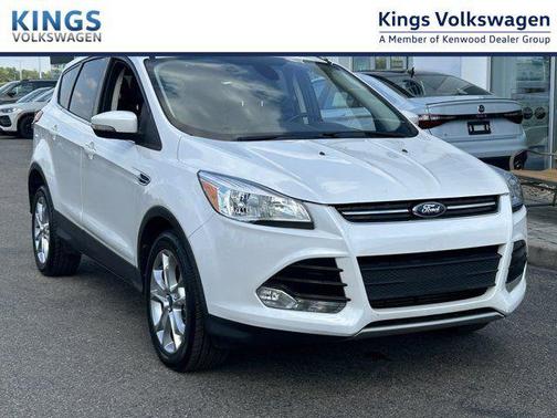 White Platinum Tricoat 2014 Ford Escape Titanium