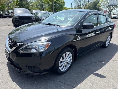 black 2019 Nissan Sentra SV