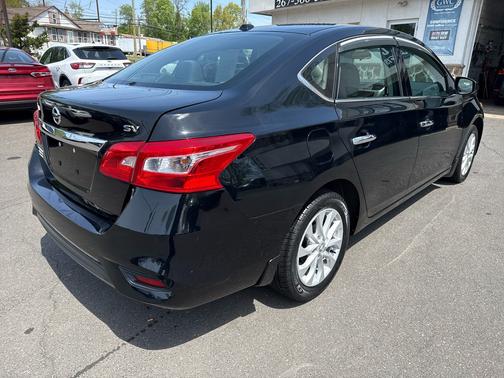 black 2019 Nissan Sentra SV