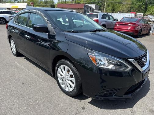 black 2019 Nissan Sentra SV
