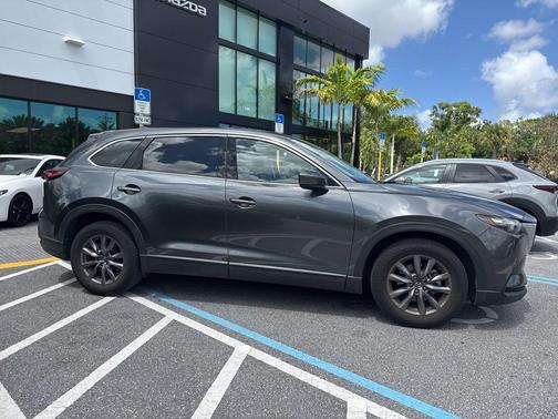 Machine Gray Metallic 2023 Mazda CX-9 Touring