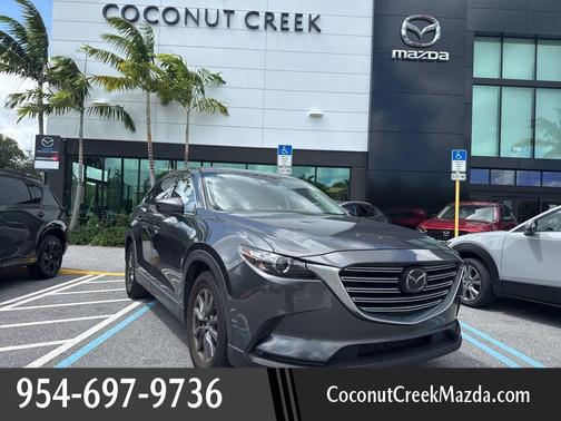 Machine Gray Metallic 2023 Mazda CX-9 Touring