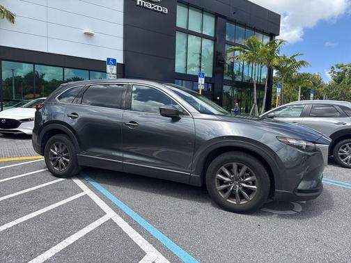 Machine Gray Metallic 2023 Mazda CX-9 Touring