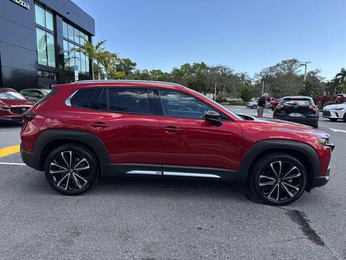 Soul Red Crystal Metallic 2025 Mazda CX-50 2.5 Turbo Premium Package