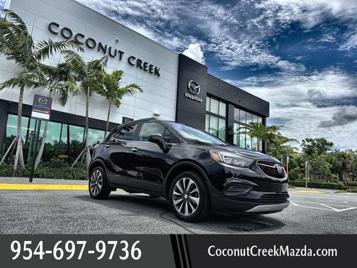 Ebony Twilight Metallic 2021 Buick Encore Preferred