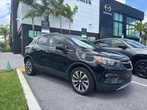 Ebony Twilight Metallic 2021 Buick Encore Preferred