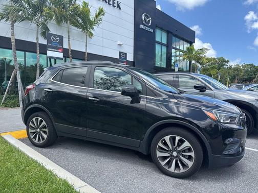 Ebony Twilight Metallic 2021 Buick Encore Preferred