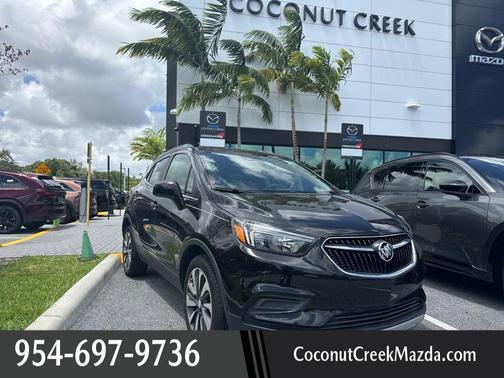 Ebony Twilight Metallic 2021 Buick Encore Preferred