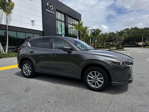 Machine Gray Metallic 2024 Mazda CX-5 2.5 S Preferred Package