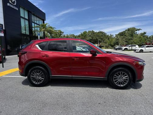 Soul Red Crystal Metallic 2021 Mazda CX-5 Touring