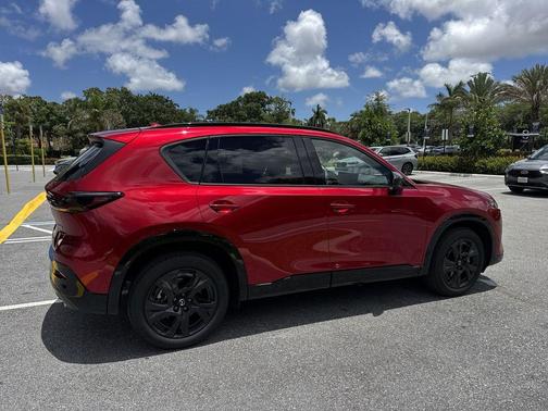 Soul Red Crystal Metallic 2026 Mazda CX-5 Premium Plus