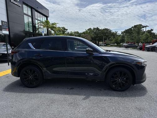 Deep Crystal Blue Mica 2024 Mazda CX-5 2.5 Turbo Premium Package