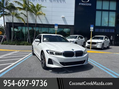 Alpine White 2024 BMW 330 i
