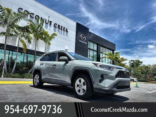 Light Green 2019 Toyota RAV4 XLE