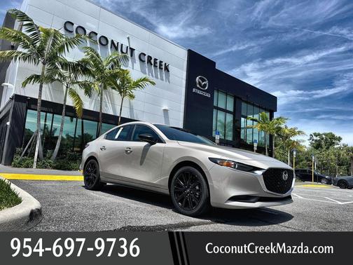 Platinum Quartz Metallic 2026 Mazda Mazda3 FWD w/Select Package