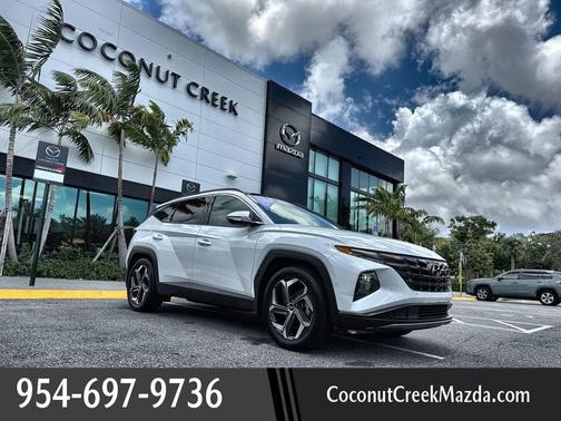 Quartz White 2022 Hyundai TUCSON Limited
