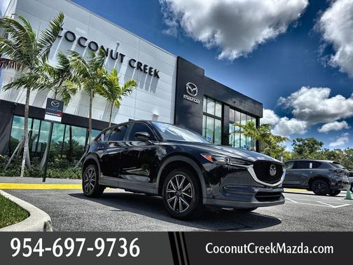 Jet Black Mica 2018 Mazda CX-5 Touring