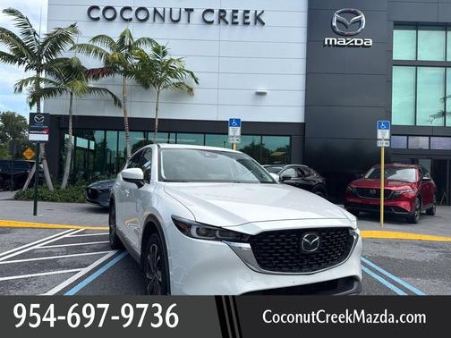 Rhodium White Metallic 2023 Mazda CX-5 2.5 S Premium Plus Package