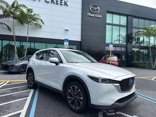 Rhodium White Metallic 2023 Mazda CX-5 2.5 S Premium Plus Package
