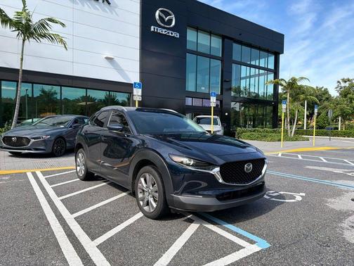 Deep Crystal Blue Mica 2023 Mazda CX-30 2.5 S Preferred Package