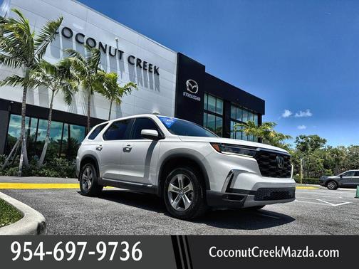 Platinum White Pearl 2024 Honda Pilot EX-L